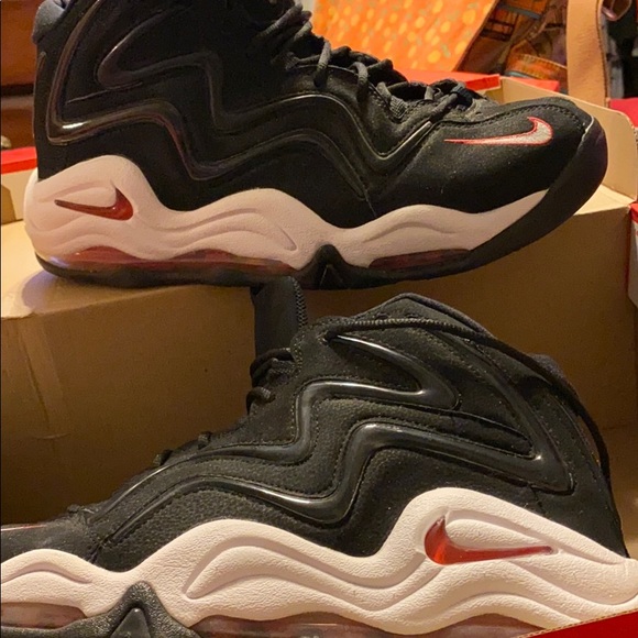 nike air pippen 1 black varsity red